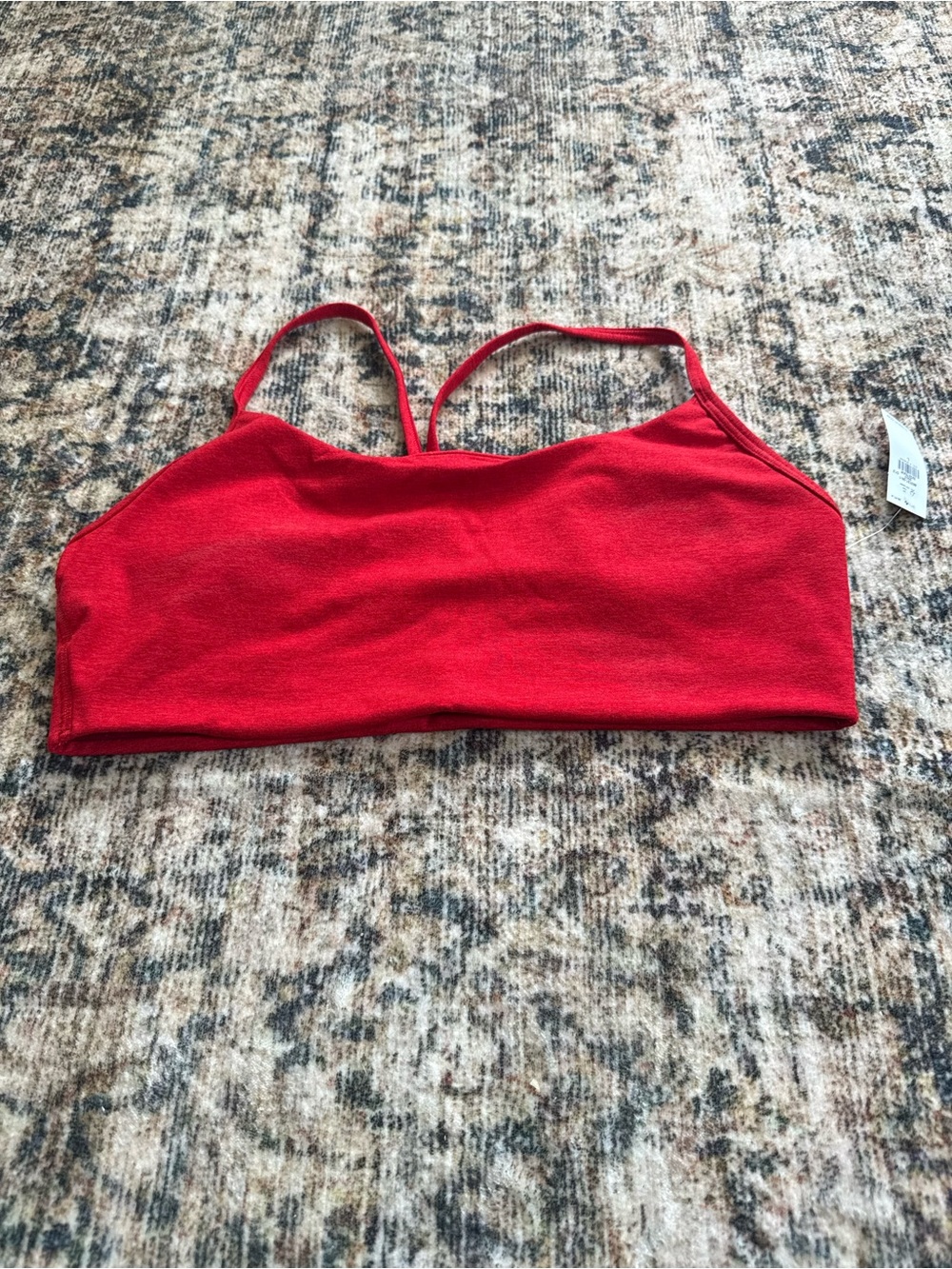 Old Navy Red CloudComfy Light Support Bralette